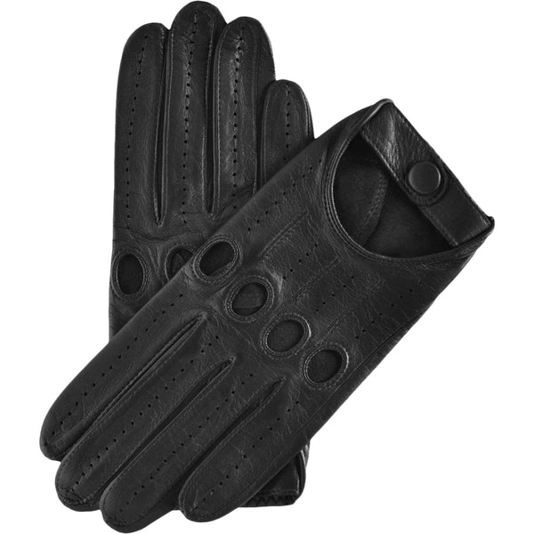 Autohandschuhe Herren Schwarz - Handgefertigt in Italien – Luxus Lederhandschuhe - Handgefertigt in Italien – Fratelli Orsini® - 1