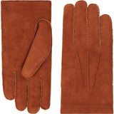 Tommaso - Wildlederhandschuhe mit luxuriösem Shearling-Futter (Schafspelz)