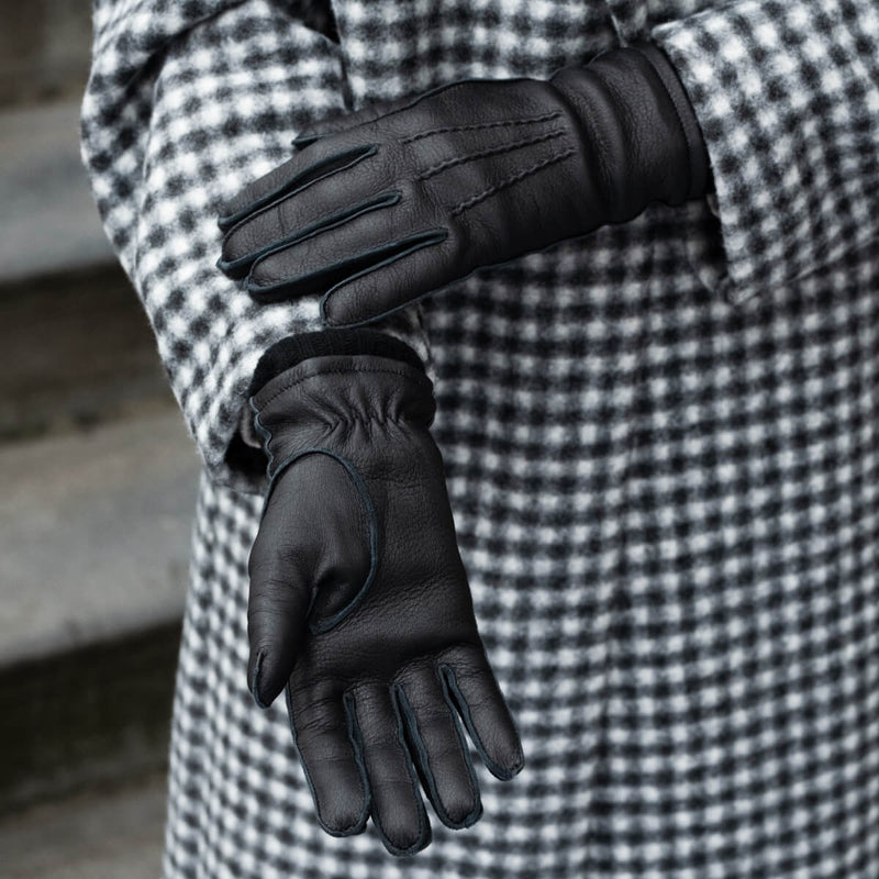 Hirschleder Handschuhe Damen Braun - Handgefertigt in Italien – Fratelli  Orsini®