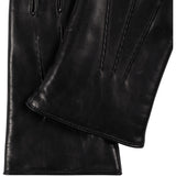 Lederhandschuhe Schwarz - Touchscreen - Handgefertigt in Italien – Luxus Lederhandschuhe - Handgefertigt in Italien – Fratelli Orsini® - 3