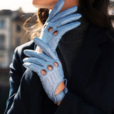Autohandschuhe Damen Sky - Handgefertigt in Italien – Luxus Lederhandschuhe - Handgefertigt in Italien – Fratelli Orsini® - 3