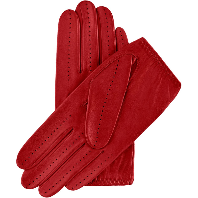 Autohandschuhe Damen Rot - Handgefertigt in Italien – Luxus Lederhandschuhe - Handgefertigt in Italien – Fratelli Orsini® - 2