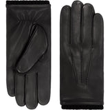 Alessandro (Schwarz) - Lammleder-Handschuhe mit Kaschmirfutter & Touchscreen-Funktion