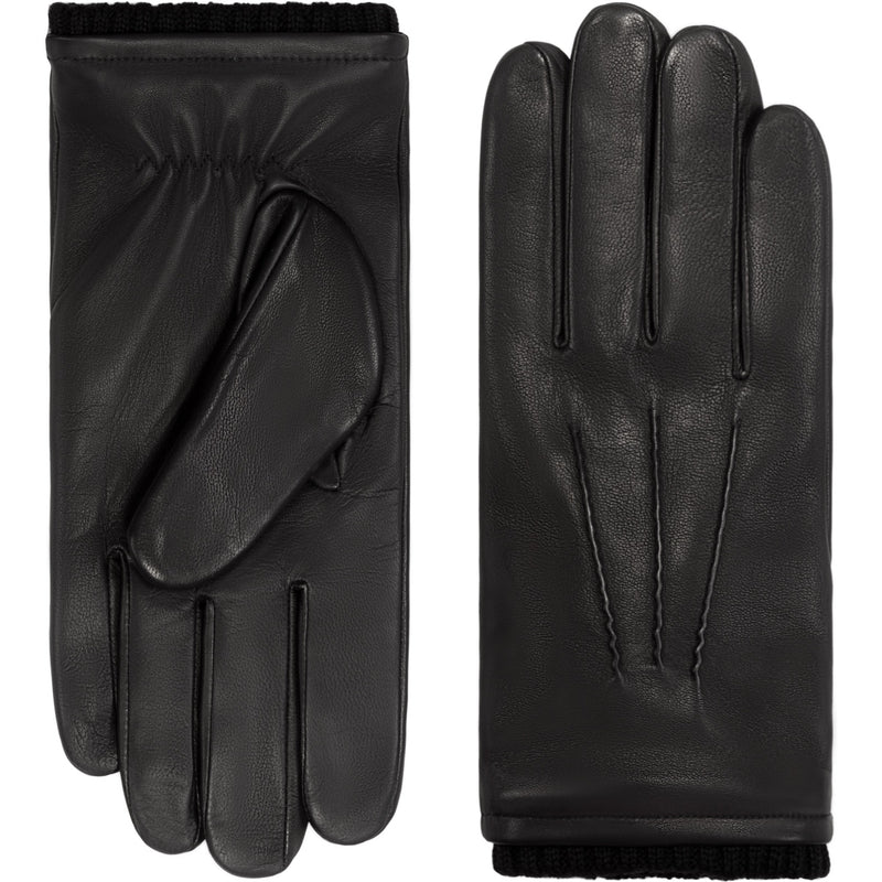 Alessandro (Schwarz) - Lammleder-Handschuhe mit Kaschmirfutter & Touchscreen-Funktion