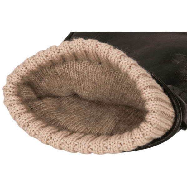 Lederhandschuhe Schwarz Herren Gefüttert - Handgefertigt in Italien – Luxus Lederhandschuhe - Handgefertigt in Italien – Fratelli Orsini® - 2