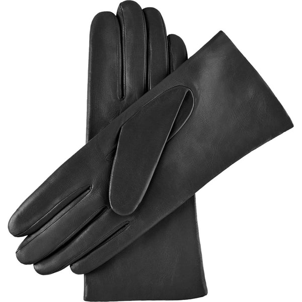 Lederhandschuhe Schwarz Damen Kaschmir - Handgefertigt in Italien – Luxus Lederhandschuhe - Handgefertigt in Italien – Fratelli Orsini® - 2