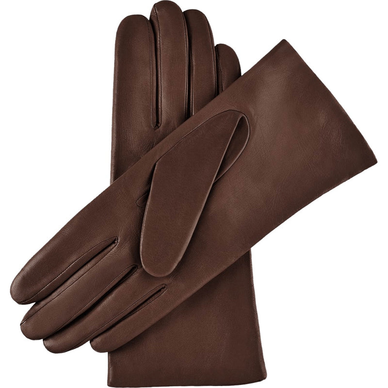 Lederhandschuhe Braun Damen Kaschmir - Handgefertigt in Italien – Luxus Lederhandschuhe - Handgefertigt in Italien – Fratelli Orsini® - 2