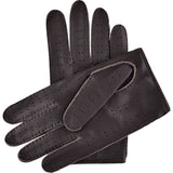Autohandschuhe Herren Dunkelbraun - Handgefertigt in Italien – Luxus Lederhandschuhe - Handgefertigt in Italien – Fratelli Orsini® - 4