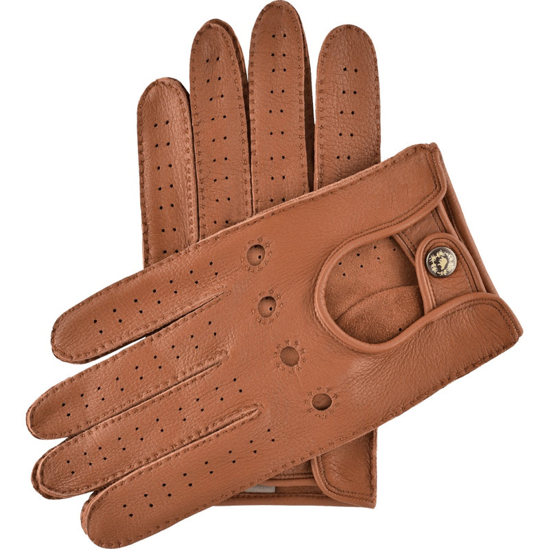 Autohandschuhe Herren Braun - Hirschleder - Handgefertigt in Italien – Luxus Lederhandschuhe - Handgefertigt in Italien – Fratelli Orsini® - 1