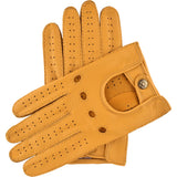 Autohandschuhe Herren Gelb - Hirschleder - Handgefertigt in Italien – Luxus Lederhandschuhe - Handgefertigt in Italien – Fratelli Orsini® - 1