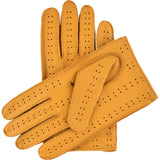 Autohandschuhe Herren Gelb - Hirschleder - Handgefertigt in Italien – Luxus Lederhandschuhe - Handgefertigt in Italien – Fratelli Orsini® - 2