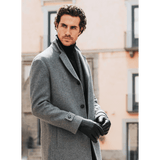 Lederhandschuhe Herren Schwarz - Weißes Fell - Handgefertigt in Italien – Luxus Lederhandschuhe - Handgefertigt in Italien – Fratelli Orsini® - 11