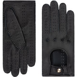 Maria (Schwarz) - Autohandschuhe aus Hirschleder (American Deerskin)