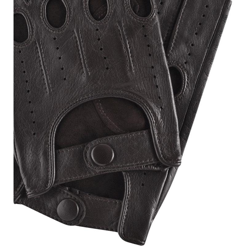 Autohandschuhe Herren Schwarz - Handgefertigt in Italien – Luxus Lederhandschuhe - Handgefertigt in Italien – Fratelli Orsini® - 4