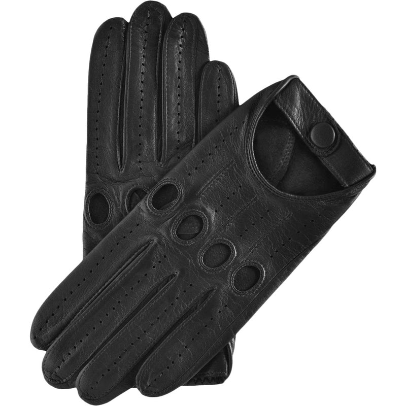 Autohandschuhe Herren Schwarz - Handgefertigt in Italien – Luxus Lederhandschuhe - Handgefertigt in Italien – Fratelli Orsini® - 1