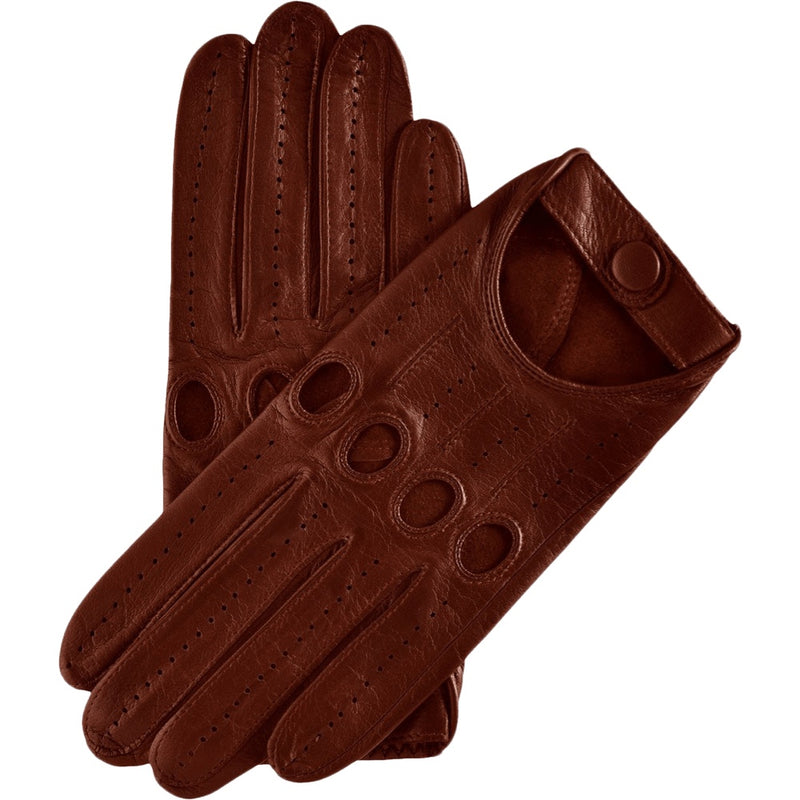Autohandschuhe Herren Braun - Handgefertigt in Italien – Luxus Lederhandschuhe - Handgefertigt in Italien – Fratelli Orsini® - 1