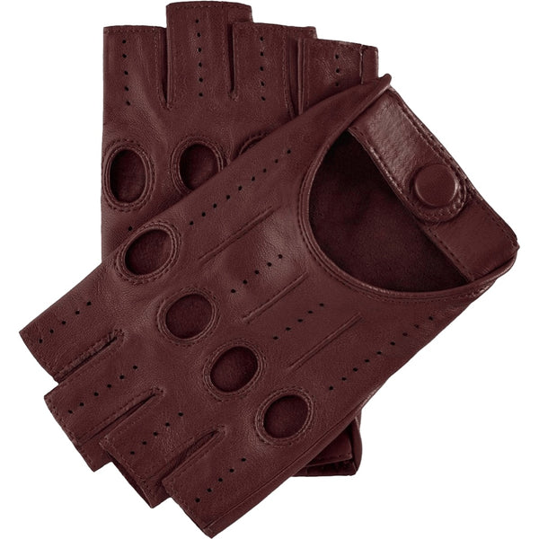 Autohandschuhe Damen Cordovan - Fingerlos - Handgefertigt in Italien – Luxus Lederhandschuhe - Handgefertigt in Italien – Fratelli Orsini® - 1