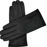 Lederhandschuhe Damen Schwarz Seidenfutter - Handgefertigt in Italien – Luxus Lederhandschuhe - Handgefertigt in Italien – Fratelli Orsini® - 1