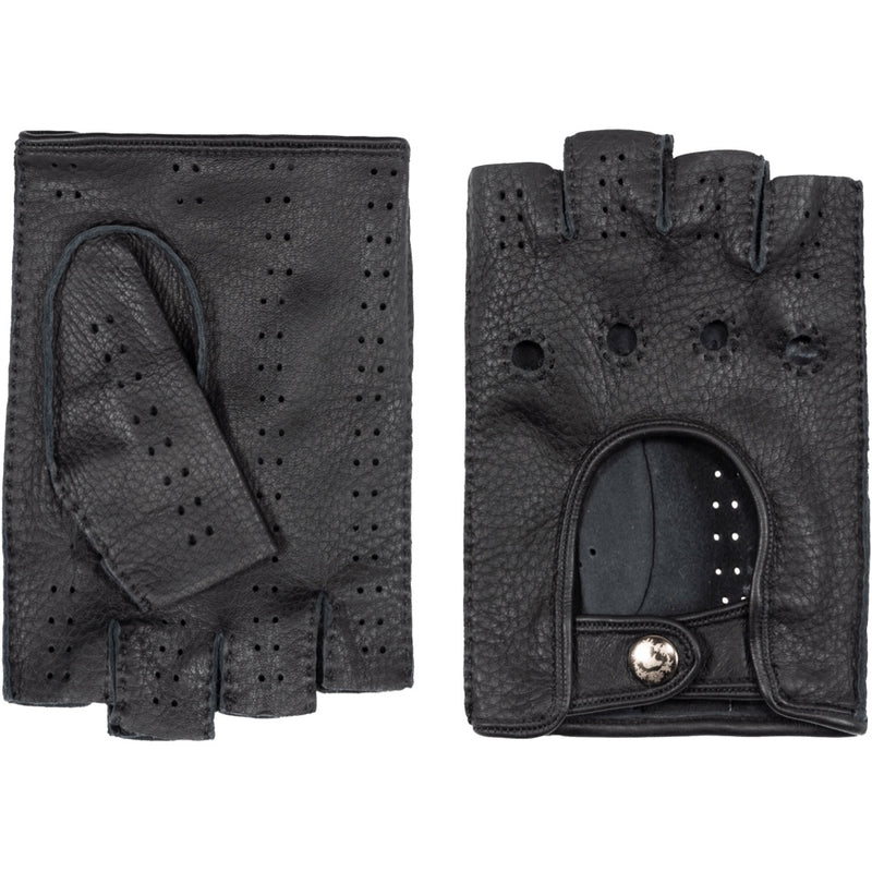 Autohandschuhe Herren Schwarz - Hirschleder - Handgefertigt in Italien – Luxus Lederhandschuhe - Handgefertigt in Italien – Fratelli Orsini® - 1